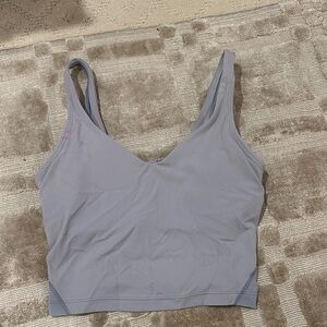 Women's Light blue align tank